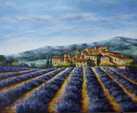 village et  lavande